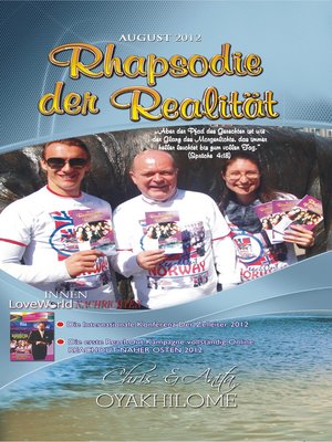 cover image of Rhapsody of Realities August 2012 German Edition